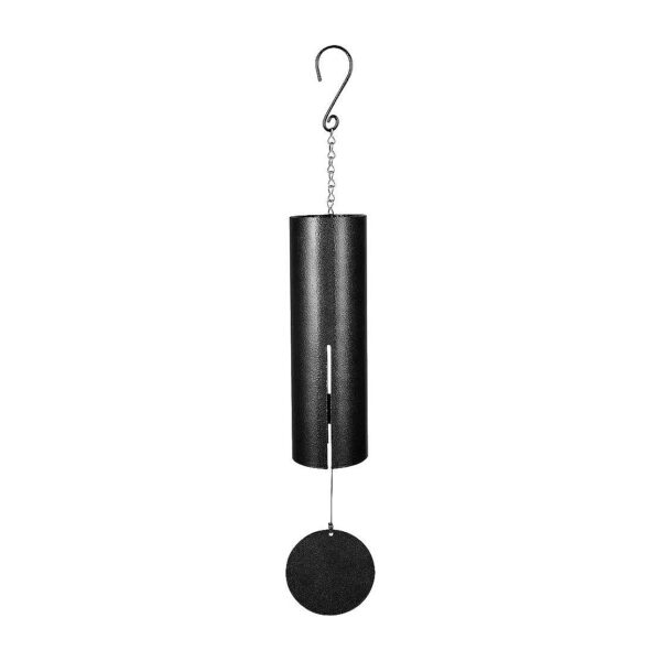 Black Color Aluminum Modern Cylinder Bell with Adjustable Striker