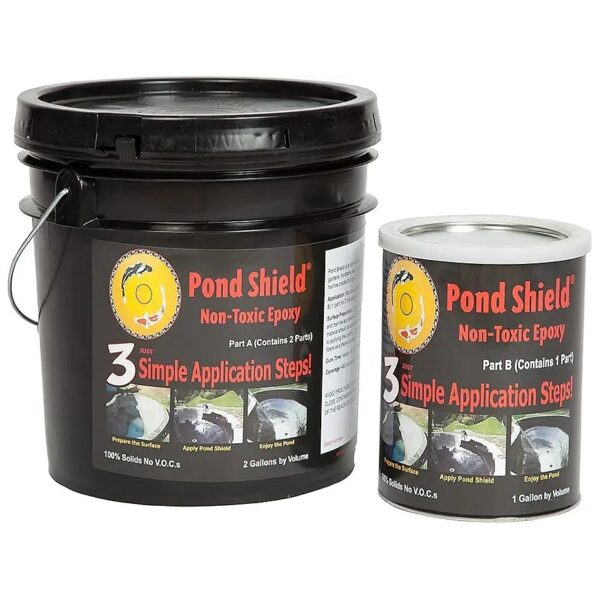 Black Epoxy Coating for Waterproofing Wood Metal and Stone