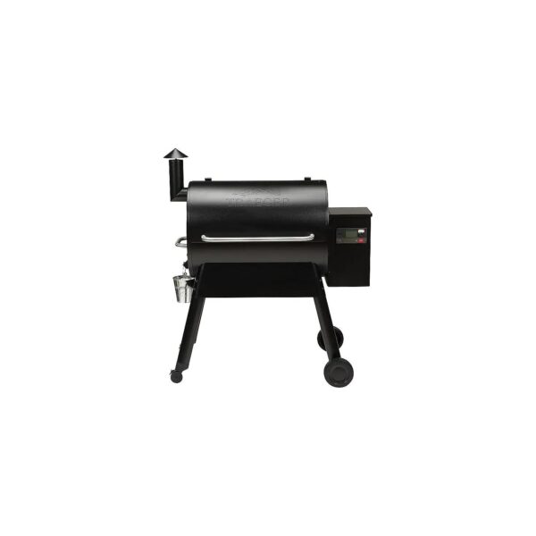 Black Finish Electric Wood Pellet Smoker Grill with WiFi and Smart App Technology