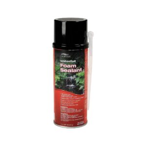 Black Foam Sealant Waterfall 12 oz Can Kit for Efficient Water Flow