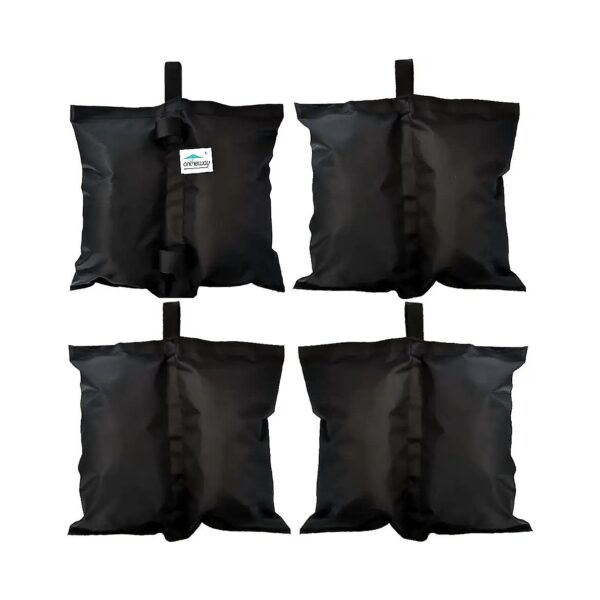 Black Heavy Duty Sandbags for Canopy Leg Weights and Accessories