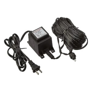 Black Magnet Power Cord for Mosquito Control Traps with Round Plug