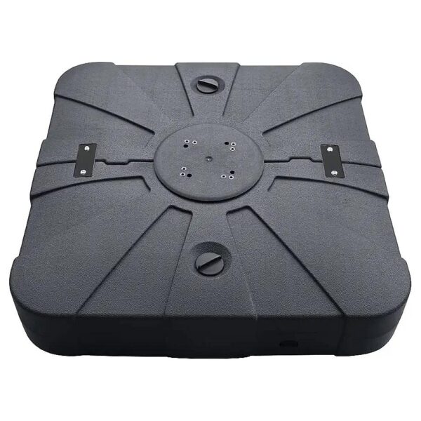 Black Outdoor Patio Umbrella Base for 33'' x 33'' Offset Umbrellas