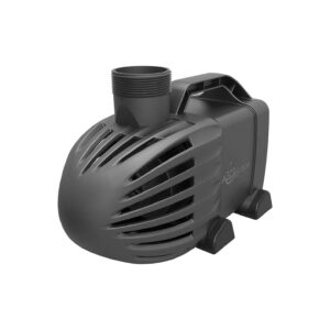 Black Submersible Mag-Drive Pond and Waterfall Pump for Large Fountain Basins