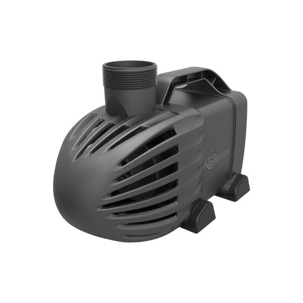 Black Submersible Mag-Drive Pond and Waterfall Pump for Large Fountain Basins