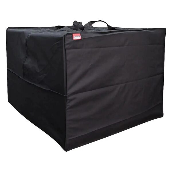 Black Waterproof Square Storage Bag for Outdoor Cushions and Covers 32x32x24 Inches