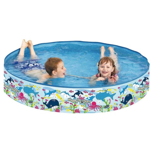 Blue, Green, Yellow Color Options for 150cm Diameter Children's Paddling Pool