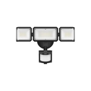 Bright LED Outdoor Flood Light with Motion Sensor, 4800LM, 3 Modes, Waterproof