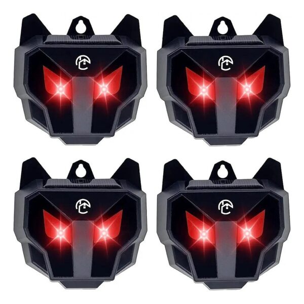 Bright LED Strobe Light Coyote Repellent Devices for Effective Nocturnal Animal Repellent