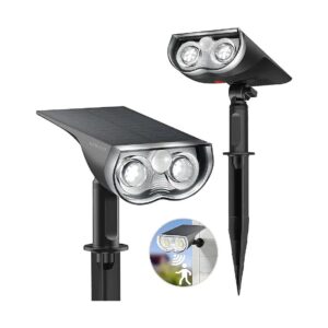 Bright Solar Outdoor Lighting with Motion Sensor and 3 Lighting Modes