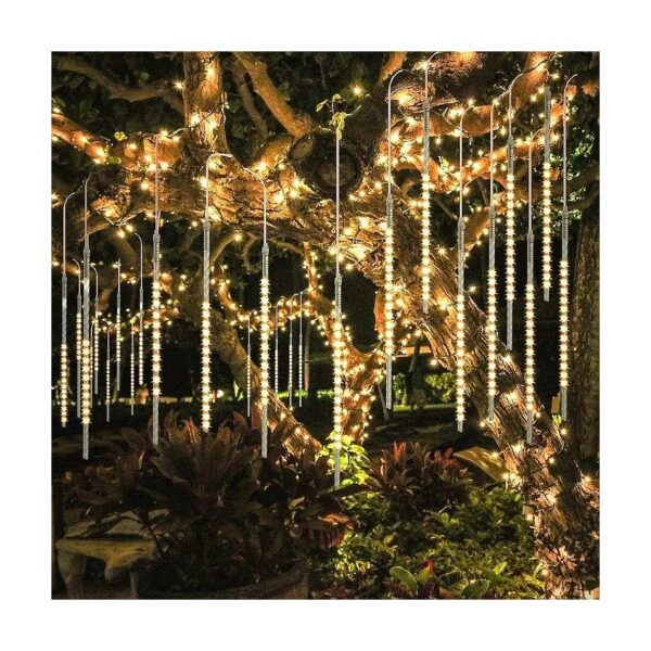 Bright and Beautiful LED Meteor Shower Rain Lights for Outdoor Holiday and Party Decor