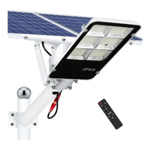 Bright and Safe Solar Powered Street Light for Outdoor Night Lighting