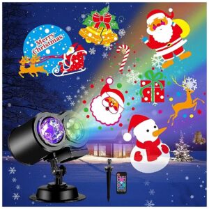 Brighter Multicolor Projector Lights for Outdoor Halloween and Christmas Decor