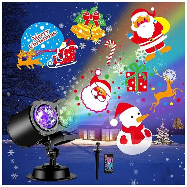 Brighter Multicolor Projector Lights for Outdoor Halloween and Christmas Decor