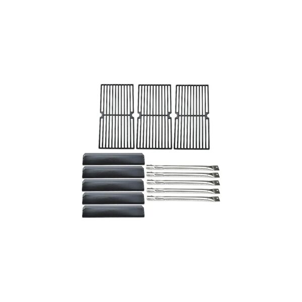 Brinkmann 810 Series Grill Replacement Parts Kit Including 5 Burners and Cooking Grids