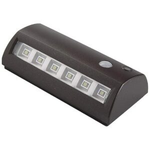 Bronze and Metal LED Path Lighting Kit for Automatic Stairway Illumination