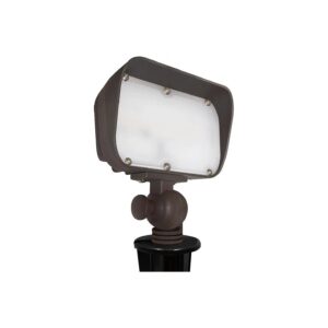 Brown Flood Light with 12W LED Chips and 3000K Warm White Illumination for Walls