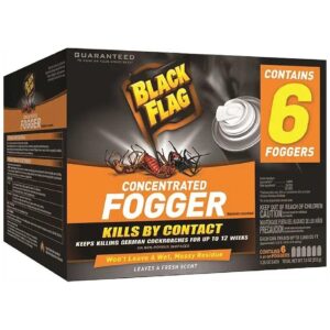 Bug Killer Fresh Scent Fogger German Cockroaches Killing Non Porous Surfaces 12 Weeks