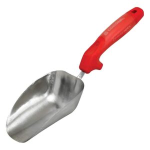 CT 3364 Red Scoop with Reinforced Tangs and Durable Stainless Steel Blade