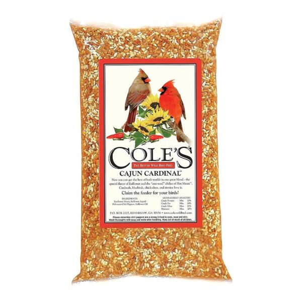 Cajun Cardinal Blend Chunk Bird Seed for Feeder Friends