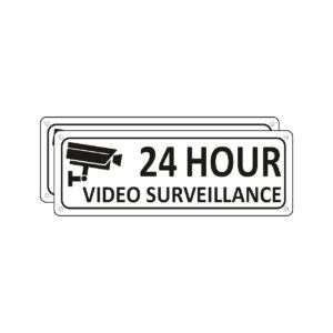 Camera Monitoring and Warning Signs for Home Protection and Security