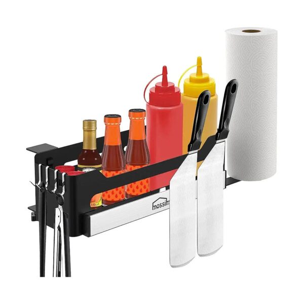 Carbon Steel Grill Accessories Organizer for 28/36 Inch Blackstone Griddles