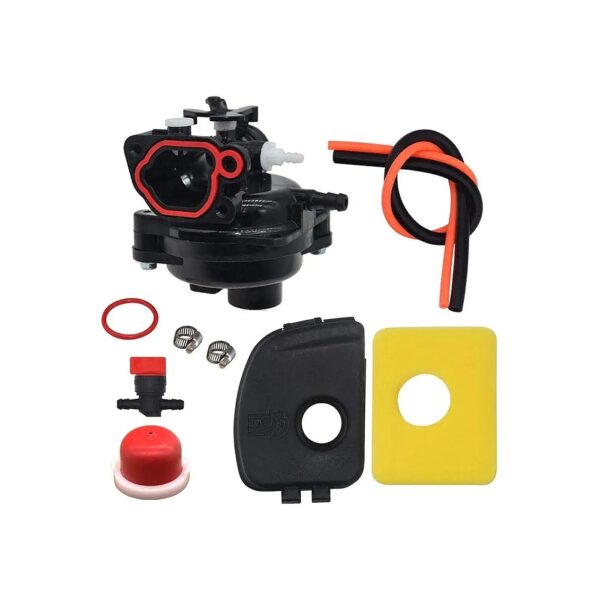 Carburetor Kit for BS 500E and 300E Series Engines with Air Filter and Primer Bulb