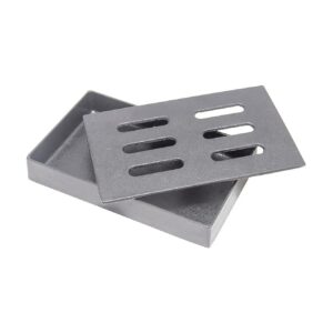 Cast Iron Smoker Box for Gas Grills with Rich Flavor Profile