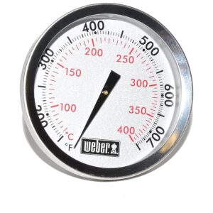 Center Mount Grill Thermometer Replacement with 2-3/8" Diameter Face