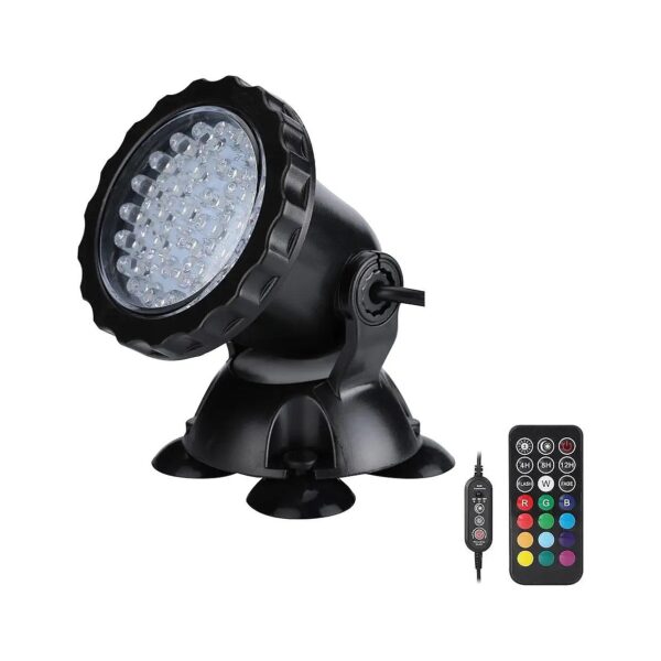 Changeable LED Light Show for Ponds and Fountains with Remote Control and Timer Function