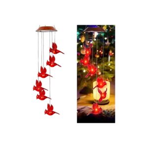 Changing Solar Wind Chime Light for Home Patio Garden Decoration