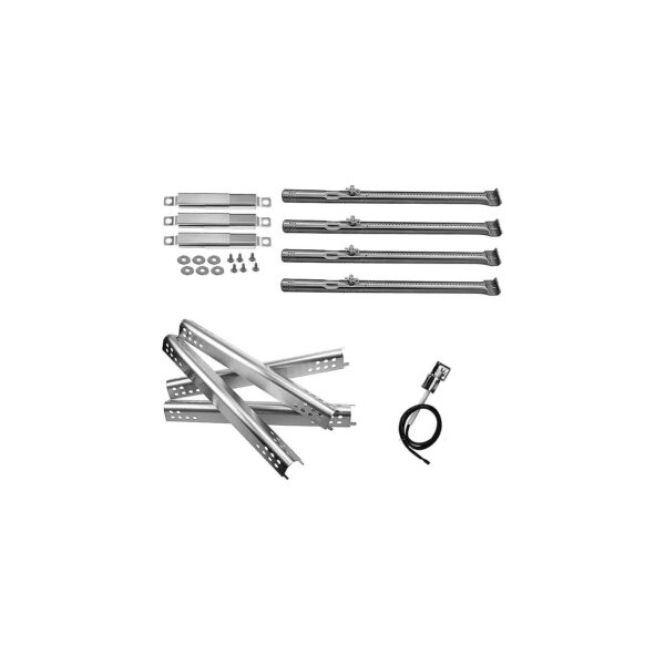 Charbroil 4-Burner Gas Grill Replacement Parts Kit with Heat Plates & Burners Accessories