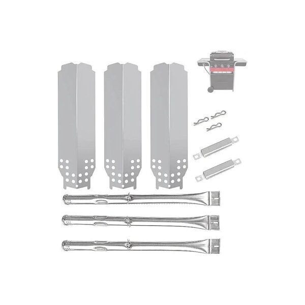 Charbroil Gas2Coal Grill Replacement Parts Kit with Stainless Steel Construction