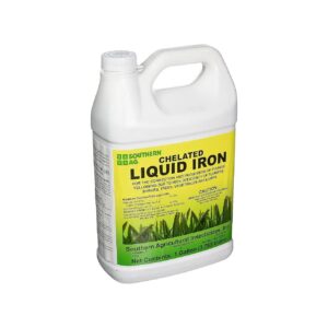 Chelated Iron Liquid Fertilizer for Bloom and Growth 1 Gallon Jug