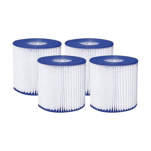 Chlorine Tablet Suspension Filter Cartridges 4 Pack 4 13 by 3 75