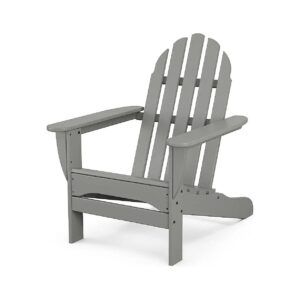 Classic Design Slate Grey Weatherproof Adirondack Chair