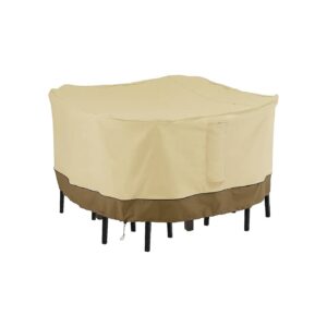 Classic Style Water-Resistant Patio Furniture Cover for 66 Inch Square Tables