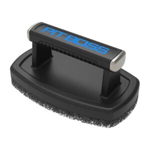 Cleaning Brush for Black Scouring Pads with Soft Touch Handle