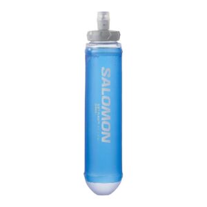 Clear Blue 500ml Portable Running Hydration Water Bottle with Quick Flow Valve