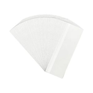 Clear Window Fly Trap Papers 50 Pack Sticky Fly Catcher No Residue