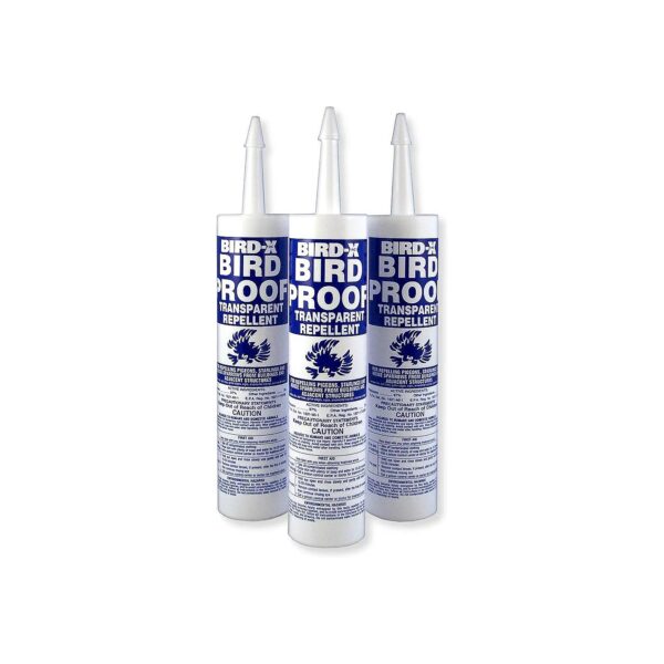 Clear and Sticky Bird Deterrent Gel for Linear Feeding Solutions