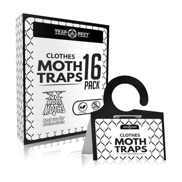 Clothes Moth Traps for Closet and Carpet Pest Management with Pheromone