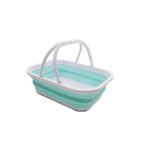 Collapsible Storage Tub for Easy Transport and Storage