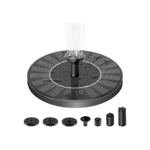 Collision Bar and Floating Fountain Kit for Bird Bath Pond