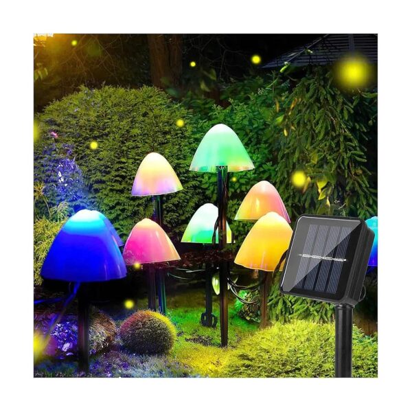 Color Changing Solar Garden Mushroom Lights for Parties