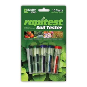 Color Coded Soil Test Tubes for Easy Results