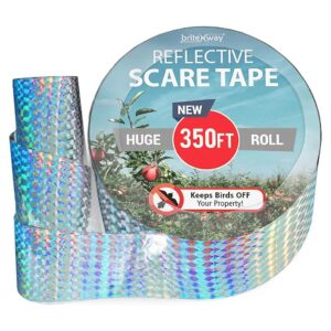 Color Reflective Scare Tape for Bird Control - Easy to Install and Highly Visible