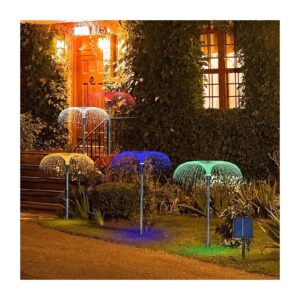 Color-Changing Solar Jellyfish Lights for Romantic Garden and Patio Ambiance