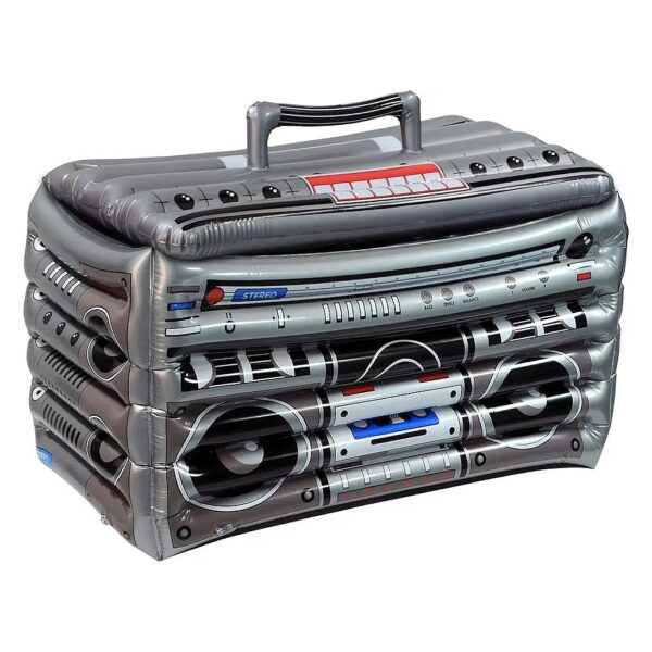 Colorful Multicolor Boombox Inflatable Party Decoration and Cooler