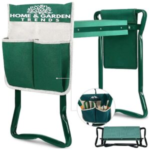 Comfortable Garden Kneeler and Seat with Sturdy Frame for Back and Knee Relief